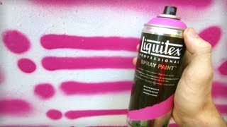 Liquitex Spray Paint Cap Test [upl. by Emalee]