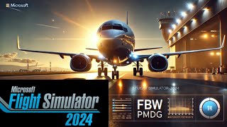 Microsoft Flight Simulator 2024  FIRST LOOK AT PMDG and FBW in MSFS2024  Aircraft Showcase [upl. by Larena]