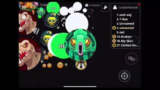 Agario MOBILE takeover strategies [upl. by Niles]