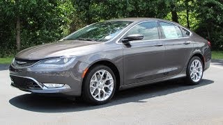 2015 Chrysler 200C AWD V6 Start Up Exhaust and In Depth Review [upl. by Allebasi]