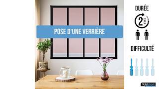 Montage et pose dune verrière atelier V2 [upl. by Anar856]