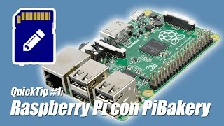 QuickTip 1 Configurar Raspberry Pi con PiBakery [upl. by Touber]