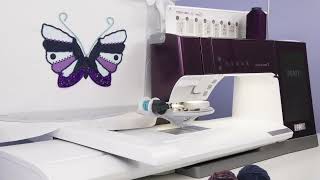 PFAFF® Creative™ Embellishment Attachment Guided Walkthrough [upl. by Nnylakcaj]