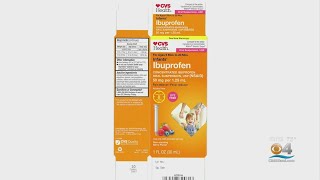 Ibuprofen For Children Recalled [upl. by Drallim674]