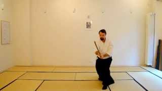 Aikido  JO 7 Gyaku Kata [upl. by Thetes]