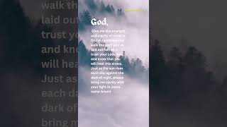 GODGIVE ME THE STRENGTH jesus prayer today god deefaithstream [upl. by Utta]