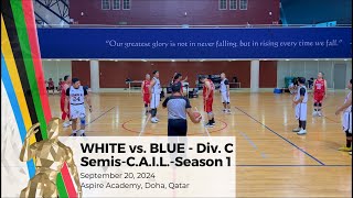 White vs Red  Div C  CAIL  Semis  20 Sep 24 [upl. by Arte]