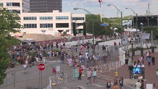 Crowds fill Waterside Drive Town Point Park for Patriotic Fest on Saturday [upl. by Ynohtnacram]