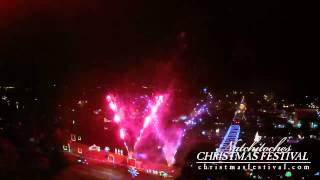 Turn on the Holidays Fireworks 2014 in Natchitoches Louisiana [upl. by Dorsman761]