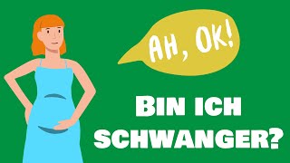 Schwangerschaftsanzeichen So erkennst du ob du schwanger bist  ah ok [upl. by Oivatco]