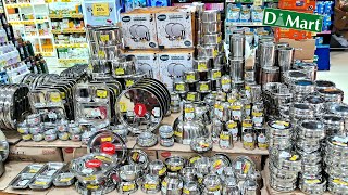 D MART latest festive offers 🤩 organizers  ONLINE AVAILABLE   dmart latest kitchen items haul [upl. by Nomelif961]