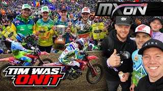 MXON 2024 Matterley Basin  Tim Gajser VS Jett Lawrence [upl. by Gifford]