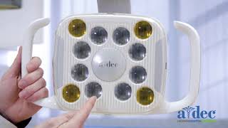 Adec 500 LED Dental Light [upl. by Noinatrad]