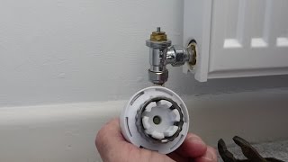 How to remove and replace a thermostatic radiator valve head [upl. by Egidio]