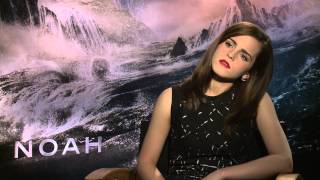 Interview Emma Watson on Darren Aronofskys quotNoahquot MovieZinese [upl. by Cleo995]