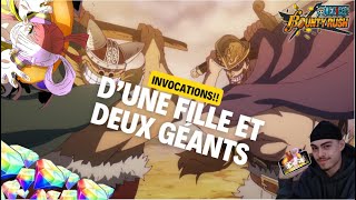 Des tirages Gargantuesque   Invocation Dorry Broggy et Uta  ONE PIECE BOUNTY RUSH [upl. by Amsab]