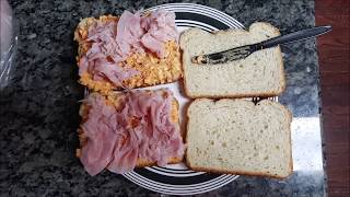 Fried Pimento Cheese amp Ham Sandwich BEST EVER [upl. by Farrow]