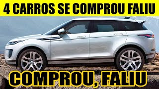 4 CARROS QUE QUEM COMPROU FALIU  VERDADEIRAS BOMBAS [upl. by Constantia20]