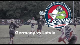 Germany Vs Latvia  EC16  Day 5 [upl. by Hootman]