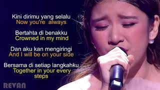 BAHASA KALBUTITI DJ WITH LYRICS TIARA [upl. by Atnuhs]