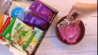 Watch Leah Itsines Makes An Easy Acai Bowl [upl. by Simeon]