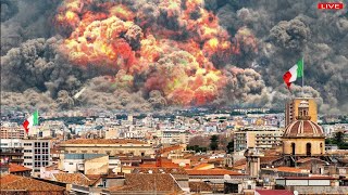 Campi Flegrei supervolcano1 hour before Naples was buried in ashas eart roserumbling across Plain [upl. by Oner]