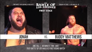 Buddy Matthews VS Jonah Rock Highlight MV [upl. by Jori868]