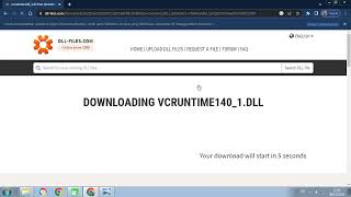 how to fix vcruntime1401dll is missing Error on windows l Cara Mengatasi Error VCRUNTIME1401DLL [upl. by Ekusuy463]