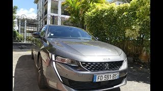 Essai nouvelle Peugeot 508 GTLine 16l 225 EAT8 Martinique Production by Grantomobilfr 2019 [upl. by Stanislas]