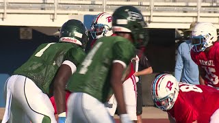 Video Rummel and Ponchatoula battle it out in fall scrimmage [upl. by Perry]