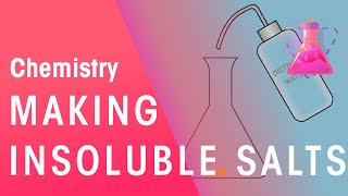 Making Insoluble Salts  Acids Bases amp Alkalis  Chemistry  FuseSchool [upl. by Aenej]