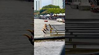 Regatta Sarawak 2024 di Kuching sarawak sarawaktravel borneo [upl. by Yaluz]