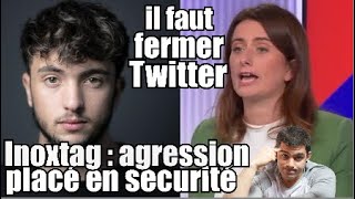 Inoxtag  agression et coups de crosse sur la tête 😱 une député de gauche veut interdire Twitter 🤣 [upl. by Gaylor742]