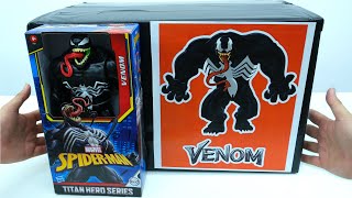 Unboxing Marvel Venom Toys Review ASMR [upl. by Gnus]