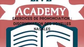 Exercices de prononciation  discrimination des voyelles nasales [upl. by Darnell]