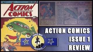 Action Comics 1 Superman DC Comics 1938 Review [upl. by Hennessey]