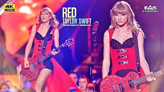 Remastered 4K • 60fps Red  Taylor Swift • CMT 2013 • EAS Channel [upl. by Idnahk]