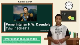 Pemerintahan Daendels Tahun 18081811 [upl. by Frederic]