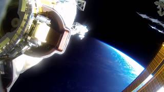 Spacewalk Sights and Sounds Captured By GoPro  Video [upl. by Glovsky]