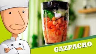 Gazpacho  Javi Recetas [upl. by Eustis]