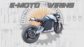 How To Build An Electric Motorcycle Ep 3 Wiring Brakes amp Seat [upl. by Ayortal]