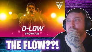 The Flow DLOW 🇬🇧  SHOWCASE  German Beatbox Championship 2024 REACTION [upl. by Onitnas]