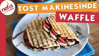 Tost Makinesinde Waffle Nasıl Yapılır [upl. by Olsen230]