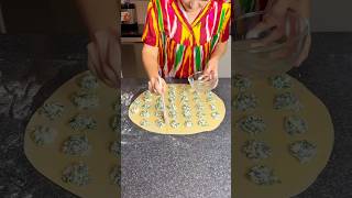 Ravioli with ricotta and spinachРавиоли с рикоттой и шпинатом food cook recipe coook [upl. by Drofxer711]