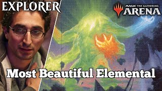 Most Beautiful Elemental  Explorer  MTG Arena [upl. by Rann413]