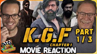 KGF Chapter 1 Movie Reaction Part 1  Yash  Srinidhi Shetty  Prashanth Neel [upl. by Niret]