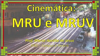 Videoaula MRU e MRUV  IFRO [upl. by Htabmas705]