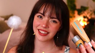 ASMR Taking Care of You Before Bed 😴✨ stress plucking personal attention wooden triggers [upl. by Pippy]