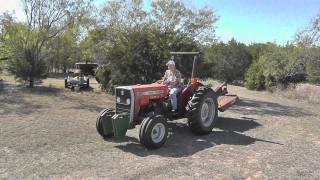 Massey Ferguson 253 Tractor [upl. by Eecats]