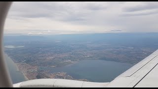 Approch and landing in Perpignan Airport  Approche et atterrissage sur Perpignan Rivesaltes PGF [upl. by Ahcsim]